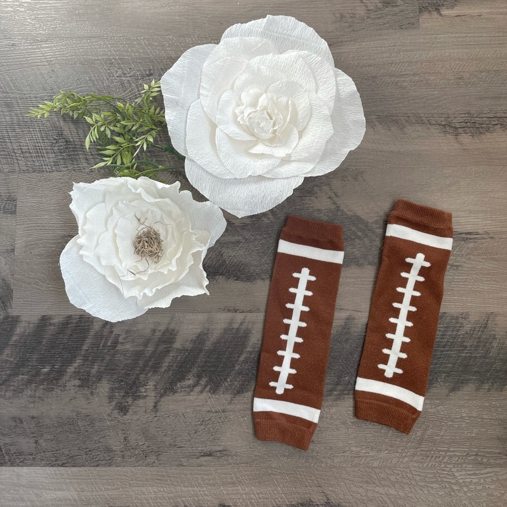 🏈Bailey’s Blossoms Football Leg Warmers